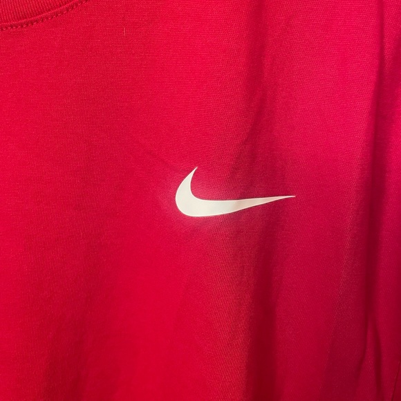 NIKE ☑️ Men’s Dri-Fit T-Shirt 💥 Size XL ~ Red ~ NWT ~ MSRP $25 - Picture 4 of 4
